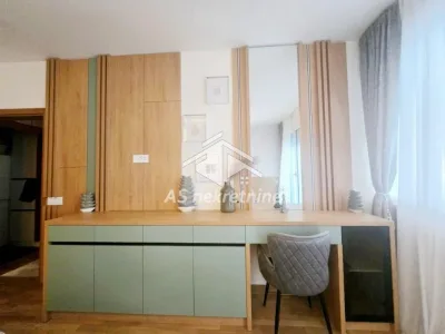 Dedinje-petosoban stan sa privatnim dvorištem