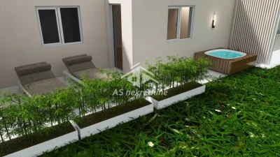 Dedinje-petosoban stan sa privatnim dvorištem