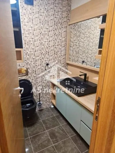 Dedinje-petosoban stan sa privatnim dvorištem