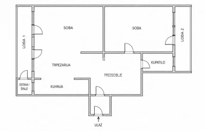 2.0 adaptibilan u 3.0, V. Stepe 76m2, dve lođe