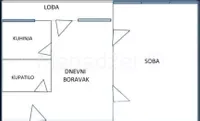 Jednoiposoban stan , Braće Jerković, 119.900€, 47m²