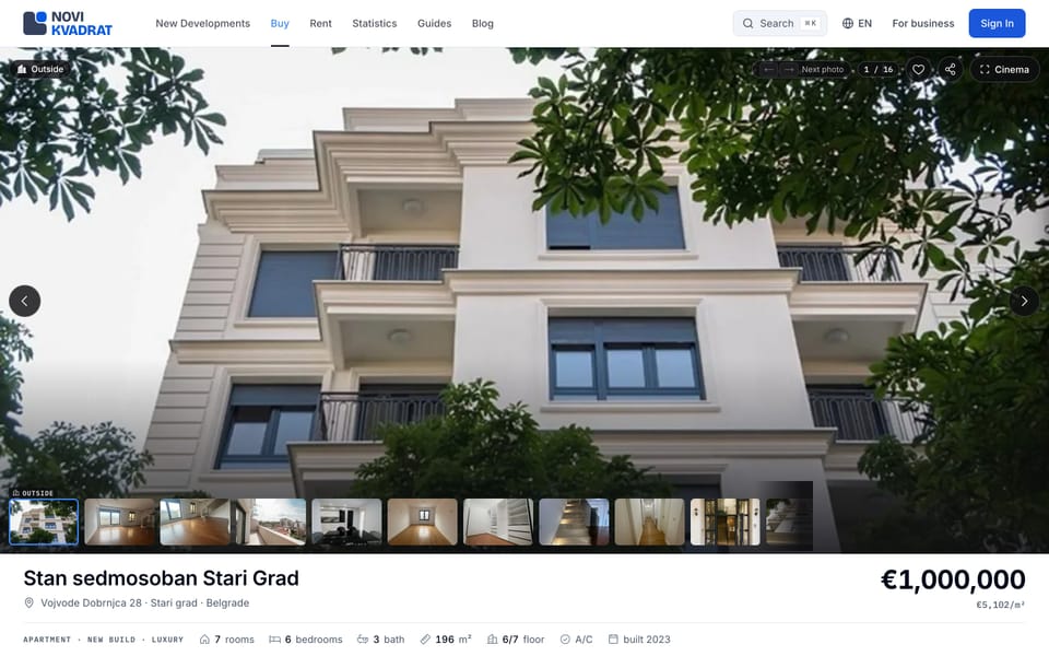 Apartment for sale